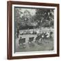 Reading Lesson Outside, Bostall Woods Open Air School, London, 1907-null-Framed Photographic Print