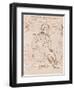 Reading Madonna And Child in a Landscape Betweem Two Cherub Heads-Raphael-Framed Giclee Print