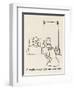 Reading Mirror-William Heath Robinson-Framed Art Print