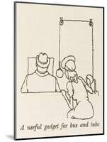 Reading Mirror-William Heath Robinson-Mounted Art Print