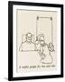 Reading Mirror-William Heath Robinson-Framed Art Print