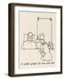 Reading Mirror-William Heath Robinson-Framed Art Print