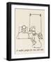 Reading Mirror-William Heath Robinson-Framed Art Print