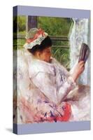 Reading Mrs. (Lydia Cassatt) By Cassatt-Mary Cassatt-Stretched Canvas