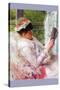 Reading Mrs. (Lydia Cassatt) By Cassatt-Mary Cassatt-Stretched Canvas