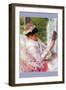 Reading Mrs. (Lydia Cassatt) By Cassatt-Mary Cassatt-Framed Art Print