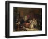 Reading of a Will-Jacob Joseph Eckhout-Framed Giclee Print
