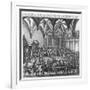 Reading of the Augsburg Confession on 25 June 1530 in the Augsburger Reichstag, C.1530-German School-Framed Giclee Print