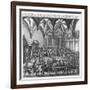 Reading of the Augsburg Confession on 25 June 1530 in the Augsburger Reichstag, C.1530-German School-Framed Giclee Print