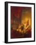 Reading of the Law in a Synagogue-Solomon Alexander Hart-Framed Giclee Print