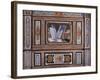 Reading, Paneling Painted-Jean Mosnier-Framed Giclee Print