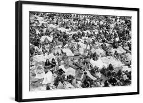 Reading Pop Festival, 1971-David White-Framed Photographic Print