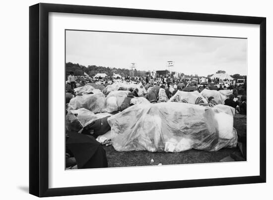 Reading Pop Festival, 1971-David White-Framed Photographic Print