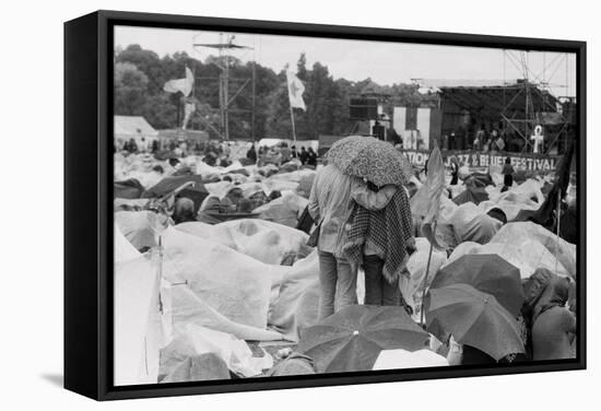 Reading Pop Festival, 1971-Kent Gavin-Framed Stretched Canvas