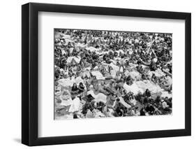 Reading Pop Festival, 1971-David White-Framed Photographic Print