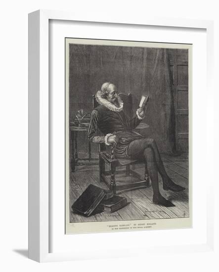 Reading Rabelais-null-Framed Giclee Print