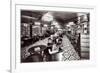 Reading Room on the Ocean Liner 'Ile De France', 1926 (B/W Photo)-French Photographer-Framed Giclee Print