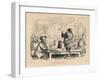 'Reading the Dream', c1860, (c1860)-John Leech-Framed Giclee Print