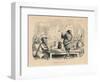 'Reading the Dream', c1860, (c1860)-John Leech-Framed Giclee Print