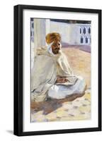 Reading the Koran-Ulpiano Checa Sanz-Framed Giclee Print