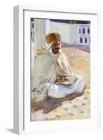 Reading the Koran-Ulpiano Checa Sanz-Framed Giclee Print