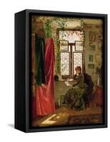 Reading the Letter-Peter Kraemer-Framed Stretched Canvas