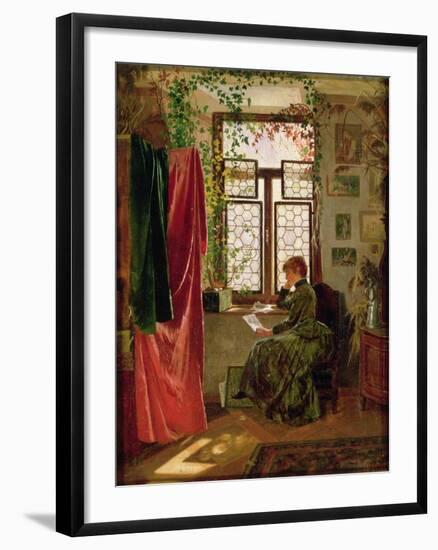 Reading the Letter-Peter Kraemer-Framed Giclee Print