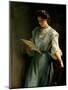 Reading the Letter-Thomas Benjamin Kennington-Mounted Giclee Print