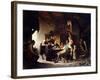 Reading the News, 1887-Charles Meer Webb-Framed Giclee Print