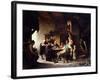 Reading the News, 1887-Charles Meer Webb-Framed Giclee Print