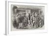 Reading the News of the Fall of Sebastopol at Ceylon-null-Framed Giclee Print