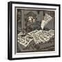 Reading the Papers-Erich Schilling-Framed Art Print