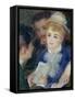 Reading the Role-Pierre-Auguste Renoir-Framed Stretched Canvas