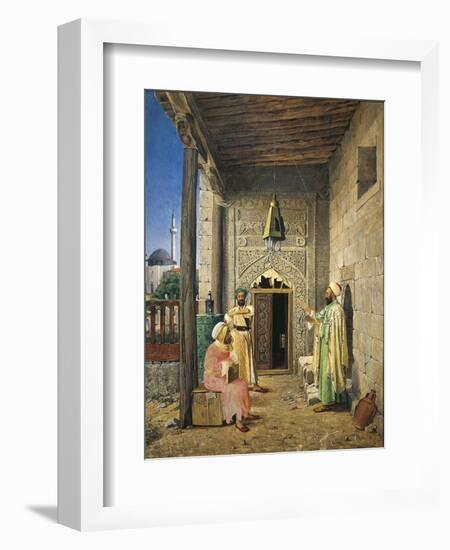 Reading the Sacred Word-Ottaviano Mascherino-Framed Giclee Print