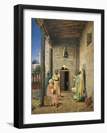 Reading the Sacred Word-Ottaviano Mascherino-Framed Giclee Print