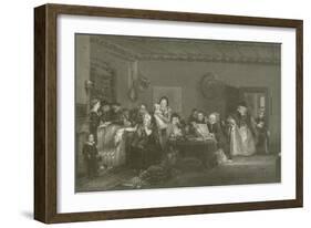 Reading the Will-Sir David Wilkie-Framed Giclee Print