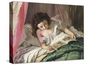 Reading Time-Sophie Anderson-Stretched Canvas