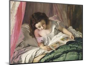 Reading Time-Sophie Anderson-Mounted Giclee Print