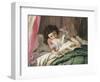 Reading Time-Sophie Anderson-Framed Giclee Print