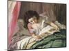 Reading Time-Sophie Anderson-Mounted Giclee Print