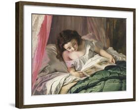 Reading Time-Sophie Anderson-Framed Giclee Print