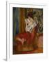 Reading Woman, circa 1900-Pierre-Auguste Renoir-Framed Giclee Print