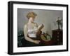 Reading Woman-Félix Vallotton-Framed Giclee Print