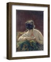 Reading Woman-Nathan Theodore Fielding-Framed Giclee Print