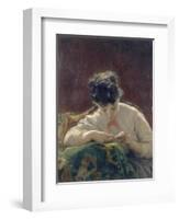 Reading Woman-Nathan Theodore Fielding-Framed Giclee Print