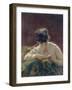 Reading Woman-Nathan Theodore Fielding-Framed Giclee Print