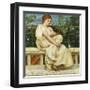 Reading-Sir Edward John Poynter-Framed Premium Giclee Print