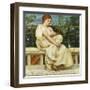 Reading-Sir Edward John Poynter-Framed Premium Giclee Print