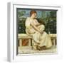 Reading-Sir Edward John Poynter-Framed Premium Giclee Print