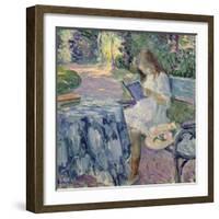 Reading-Henri Lebasque-Framed Giclee Print